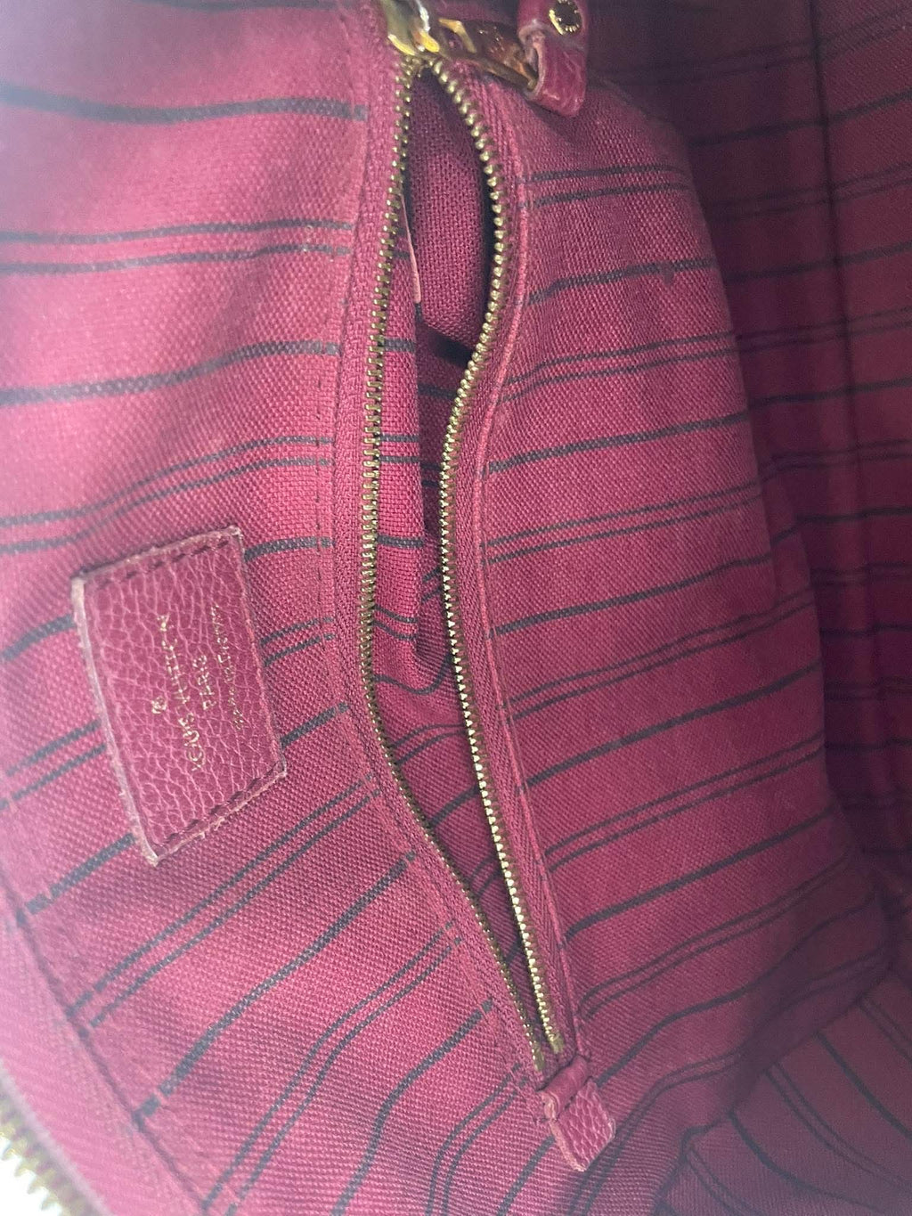 Louis Vuitton Empriente Speedy 25 with Sling in Burgundy Leather