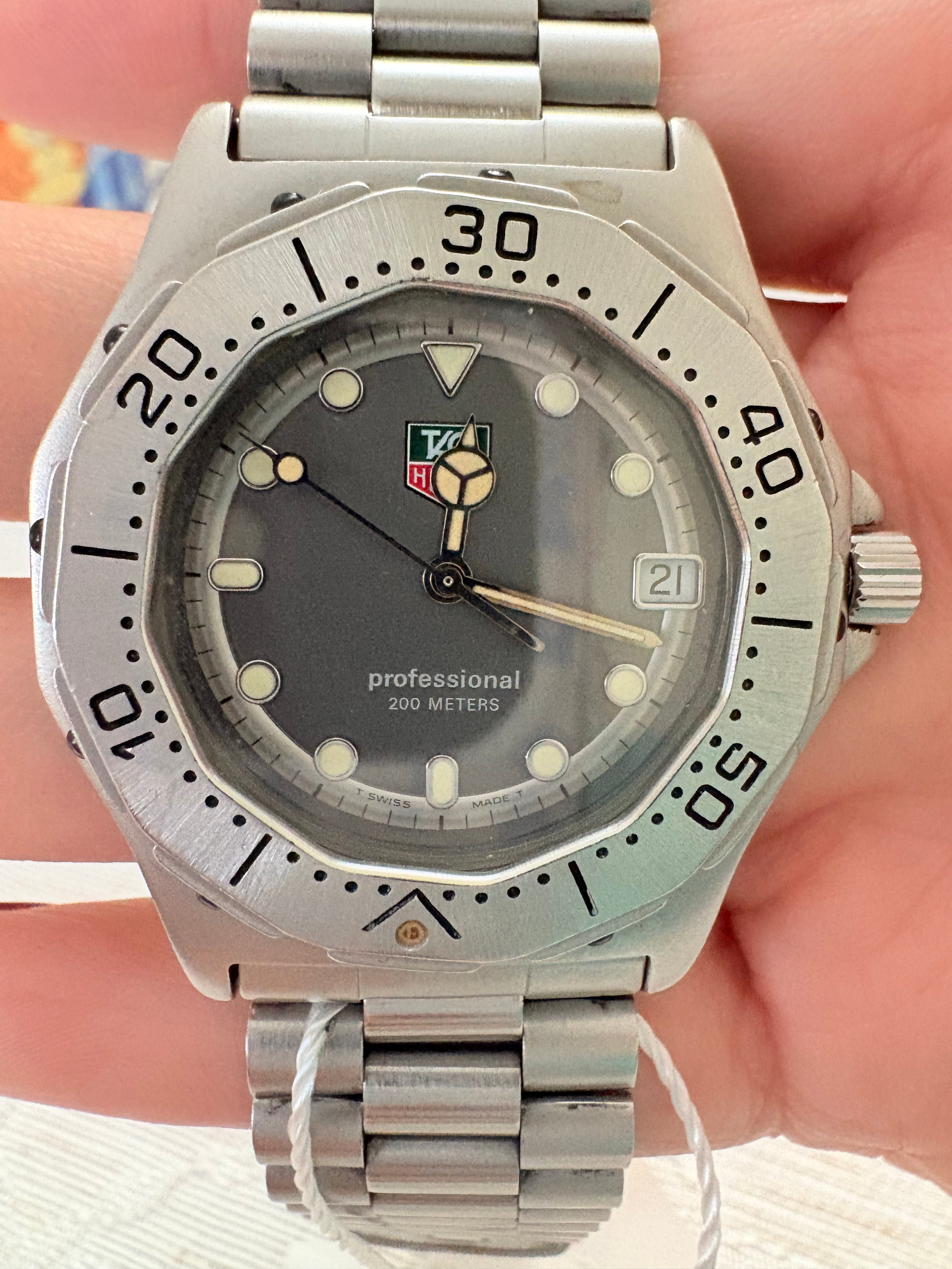 Tagheuer Vintage Watch Unisex