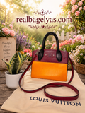 Louis Vuitton City Streamer Satchel w/Leather Shoulder Strap