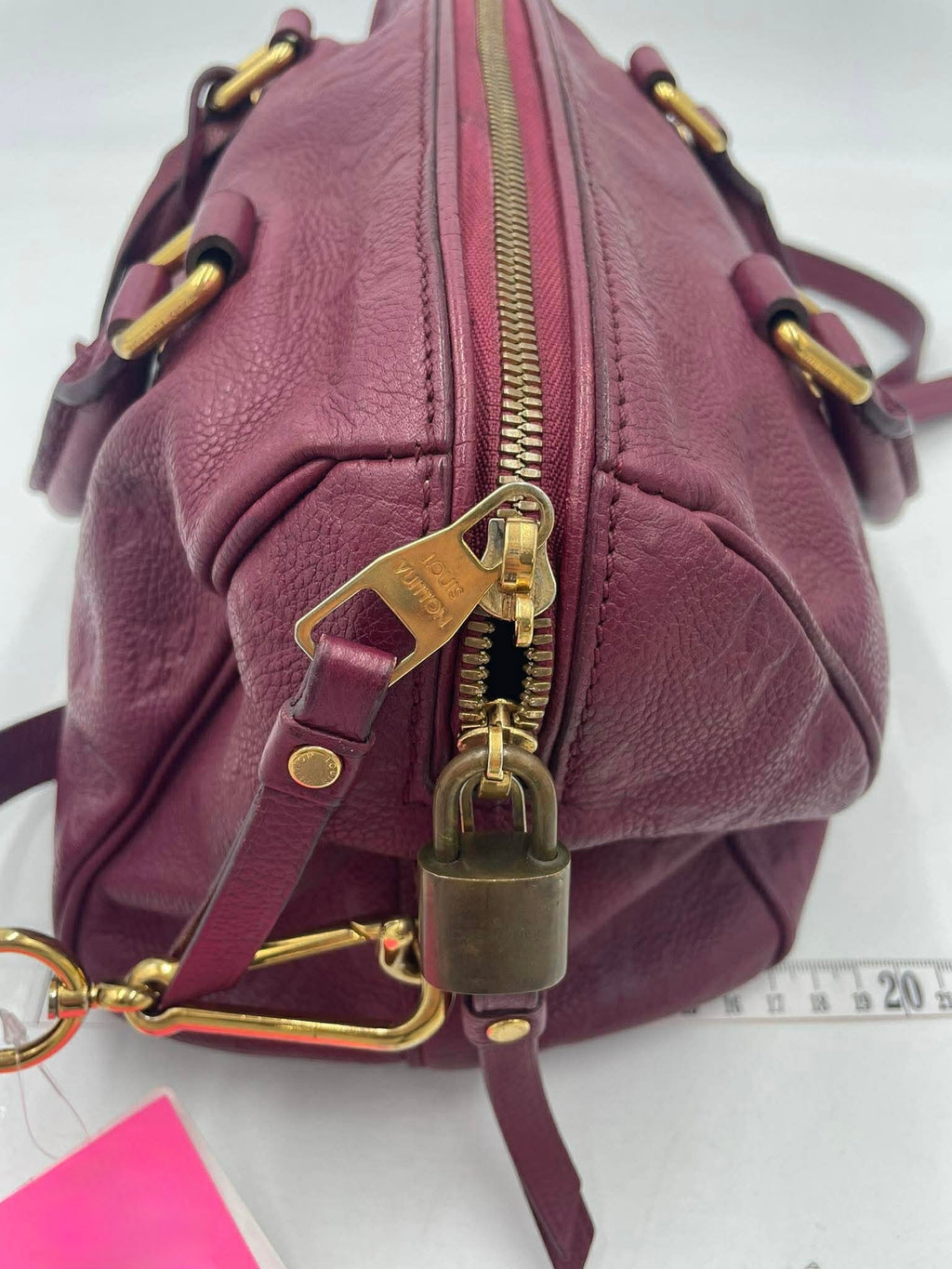 Louis Vuitton Empriente Speedy 25 with Sling in Burgundy Leather