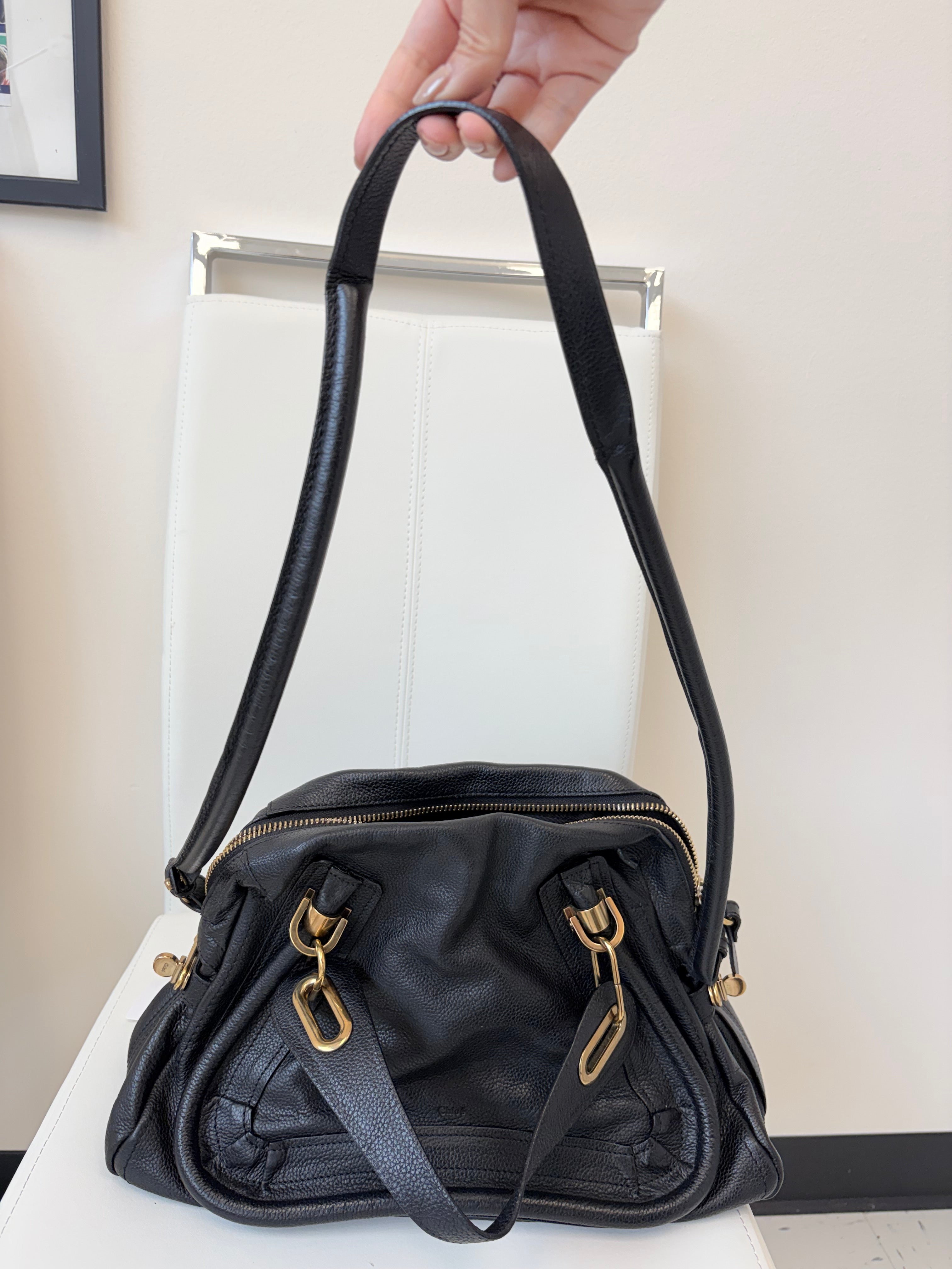 Chloe Chloe Paraty Bag in Black Leather