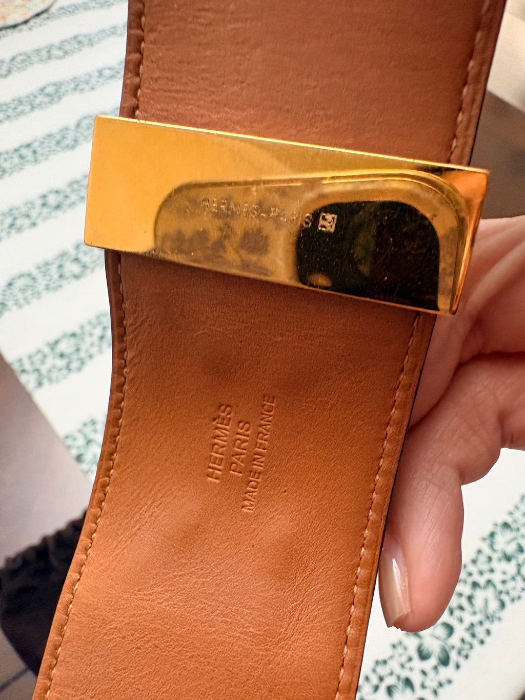 Authentic Hermès Collier de Chien (CDC) Bracelet Black Leather Gold Hardware | Pre-Loved Hermès Jewelry