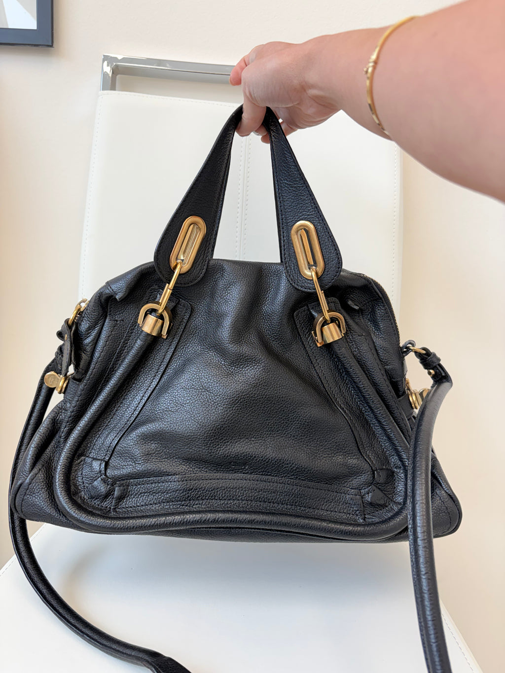 Chloe Chloe Paraty Bag in Black Leather