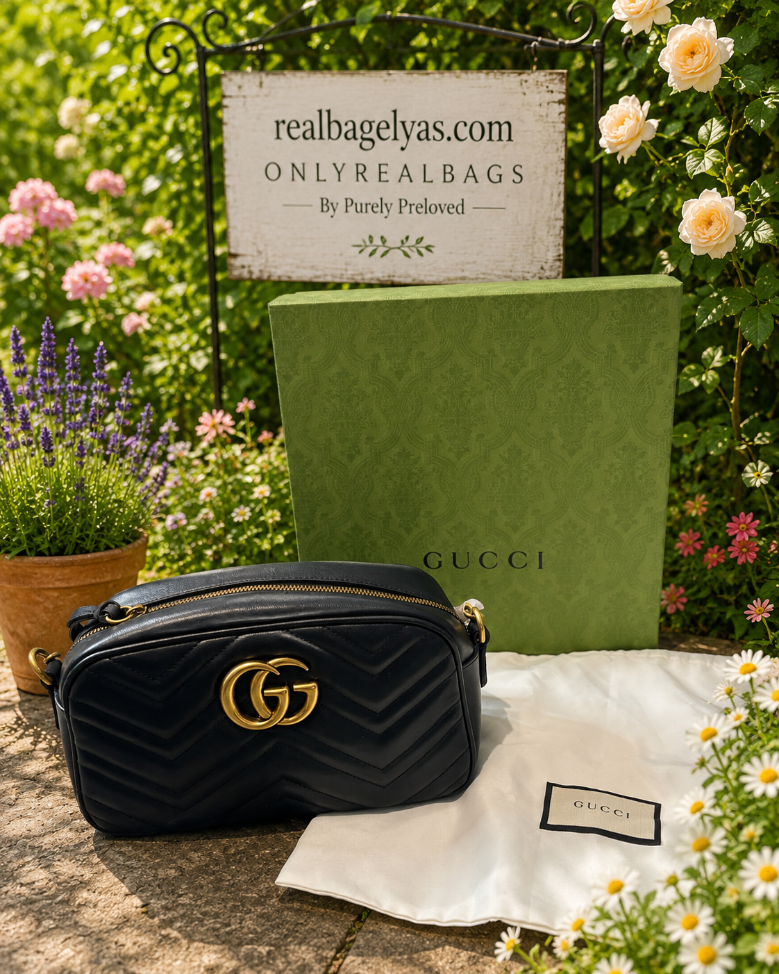 Brand New with Tags Gucci Marmont Camera Bag