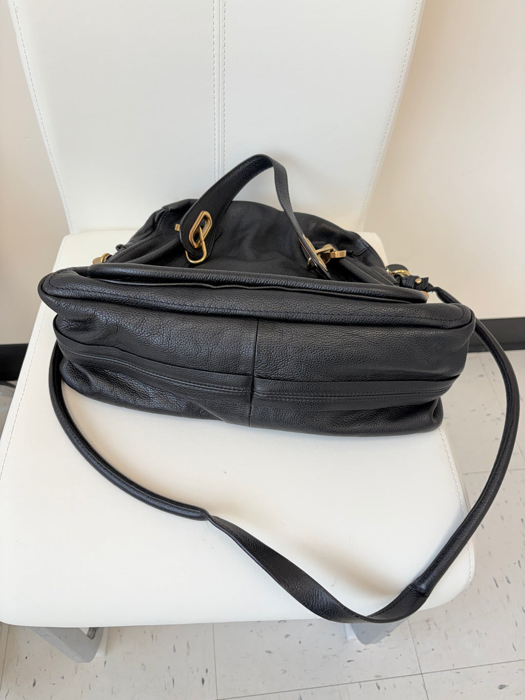 Chloe Chloe Paraty Bag in Black Leather