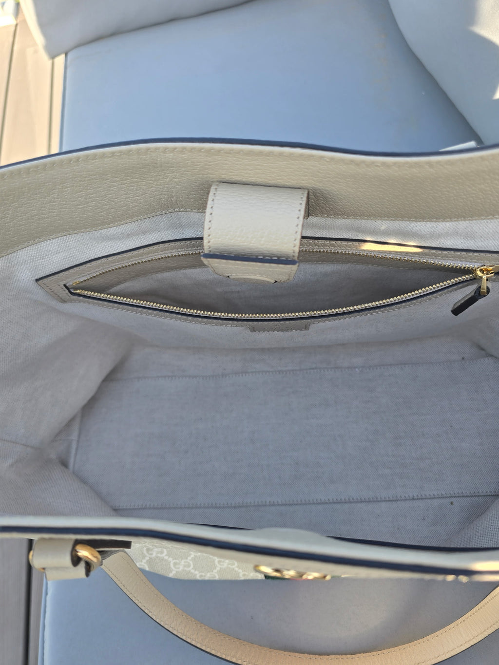 Gucci Ophidia MM Size Tote Bag PVC Leather