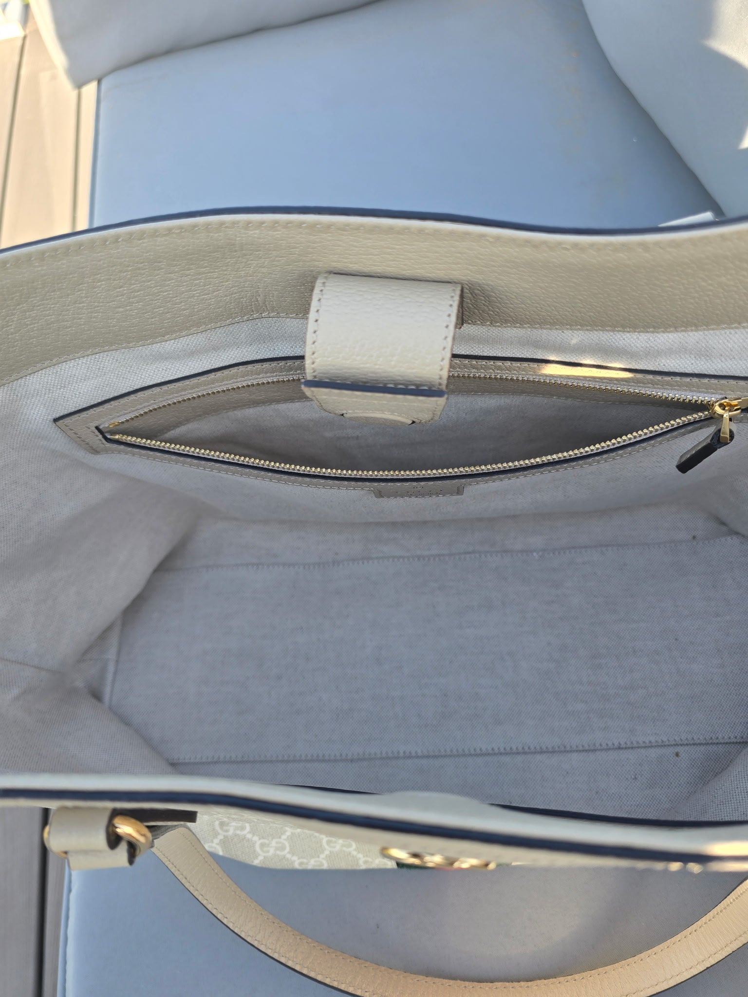Gucci Ophidia MM Size Tote Bag PVC Leather