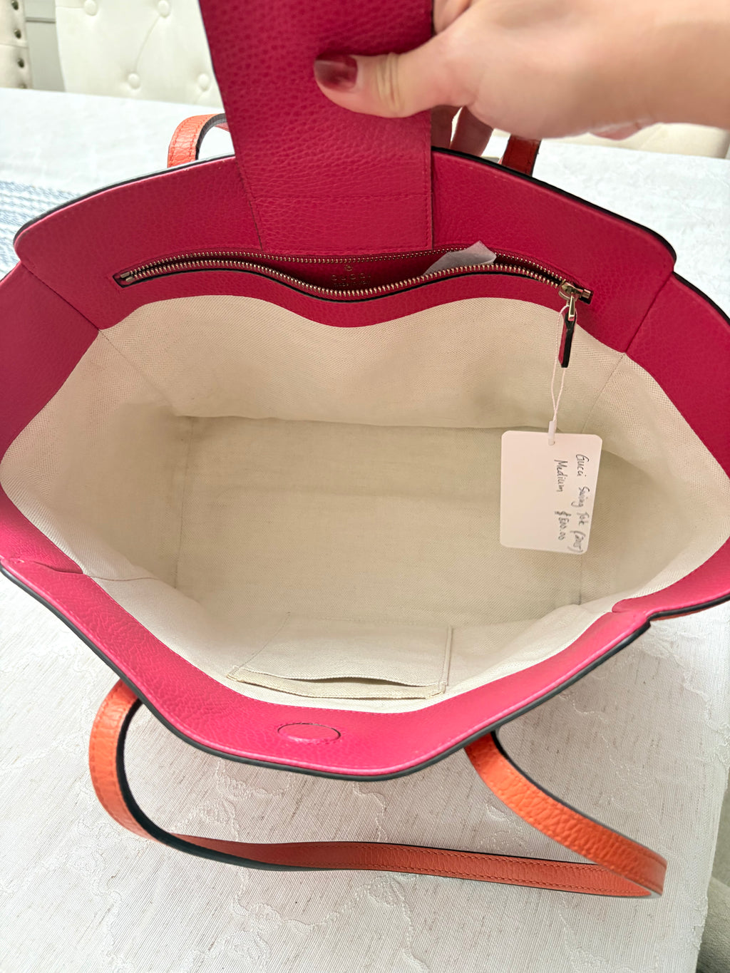 Gucci Leather Tote