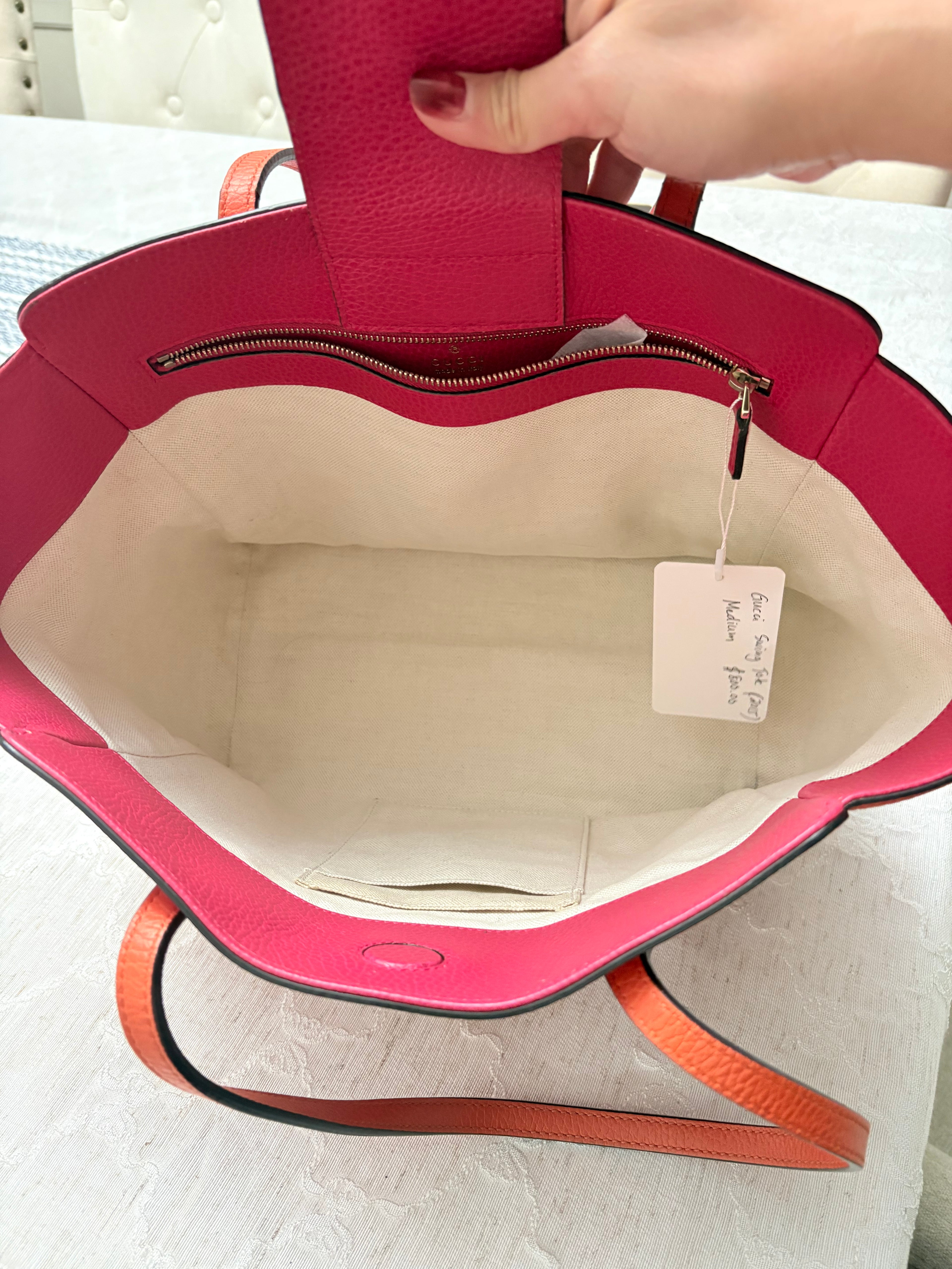 Gucci Leather Tote
