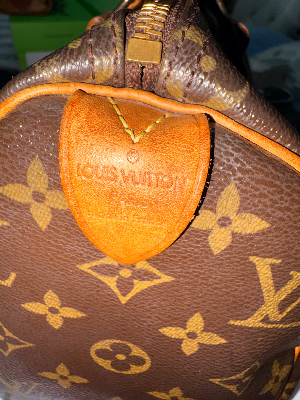 Louis Vuitton Monogram Speedy25 (Vintage) with Certificate of Authenticity (COA)