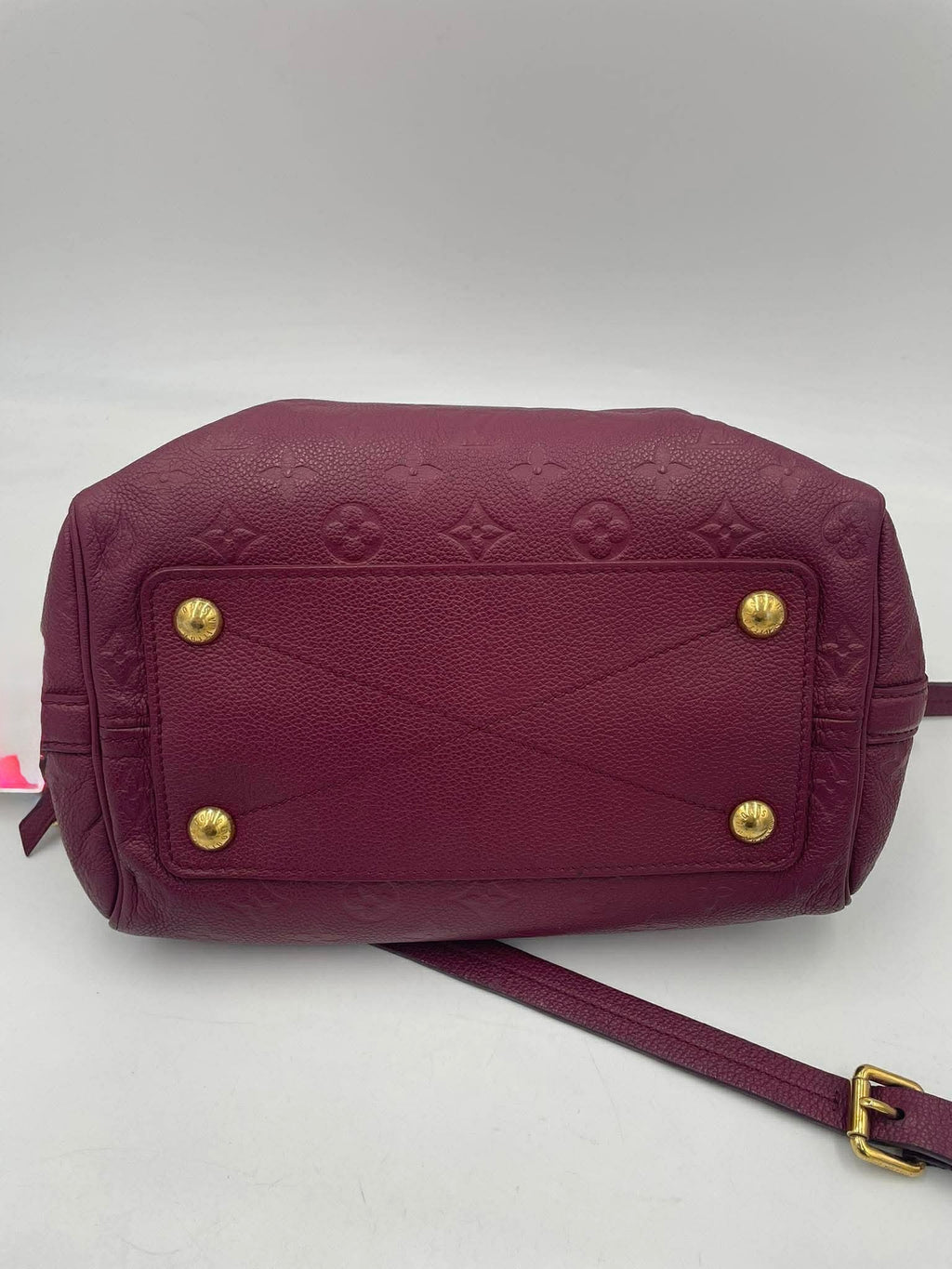 Louis Vuitton Empriente Speedy 25 with Sling in Burgundy Leather