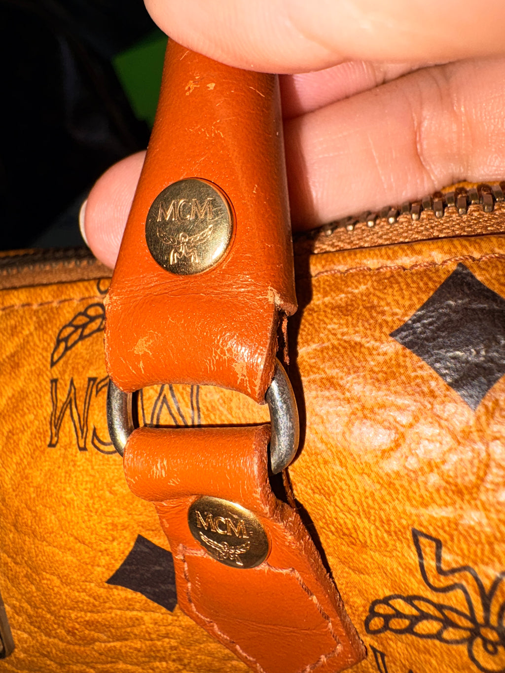 MCM Micro Speedy Bag