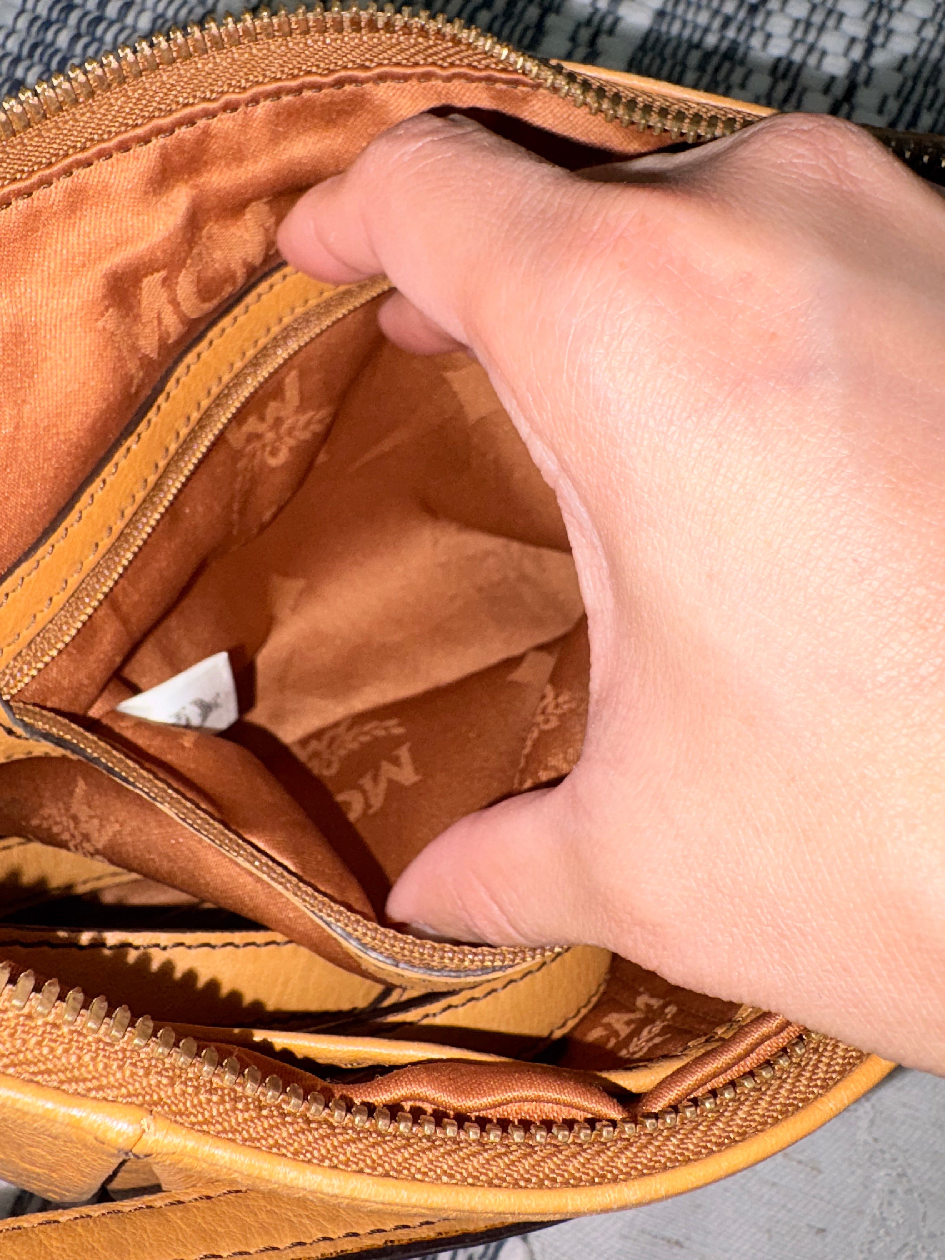 MCM Small Shoulder Bag with Strap