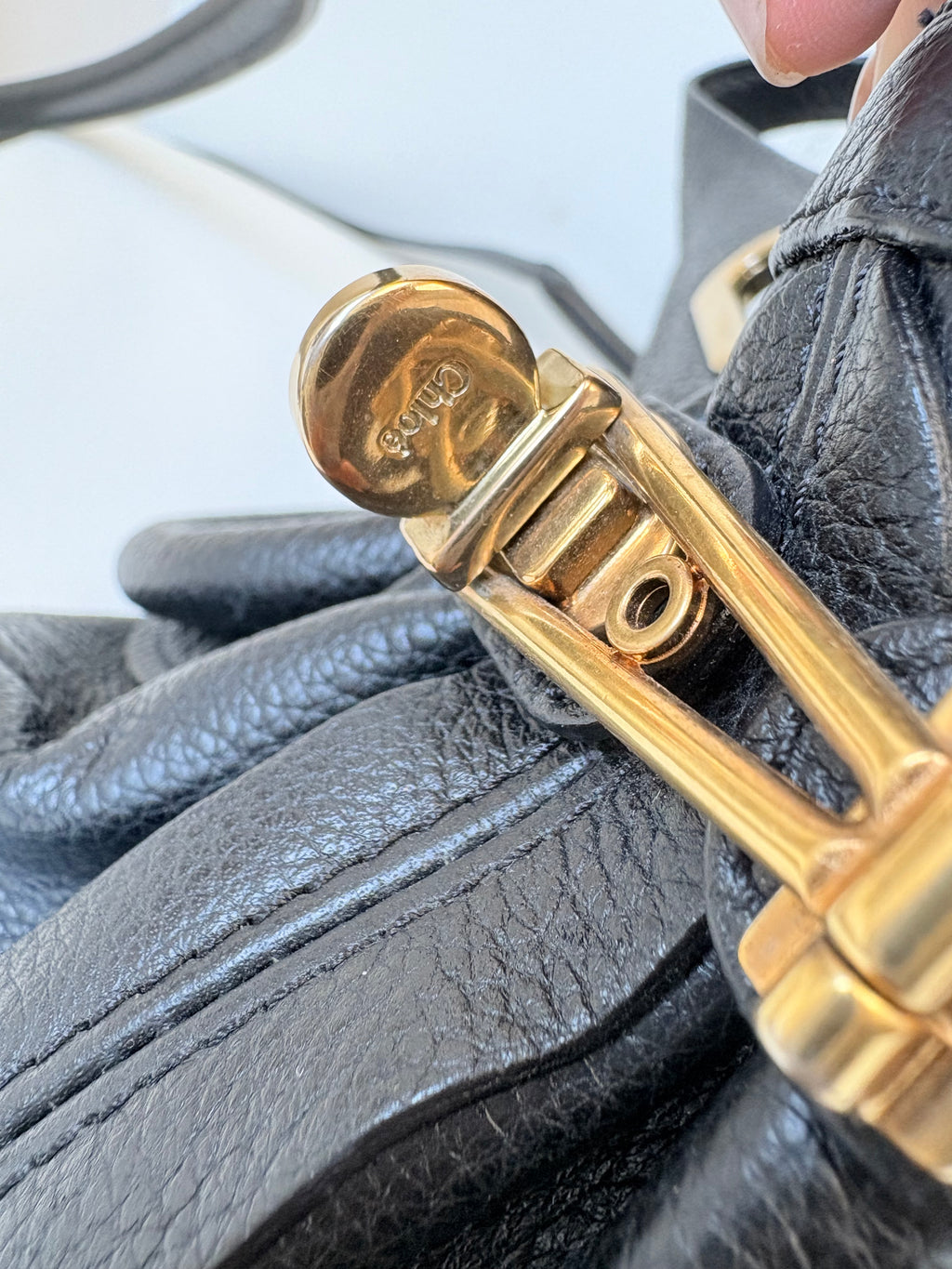 Chloe Chloe Paraty Bag in Black Leather
