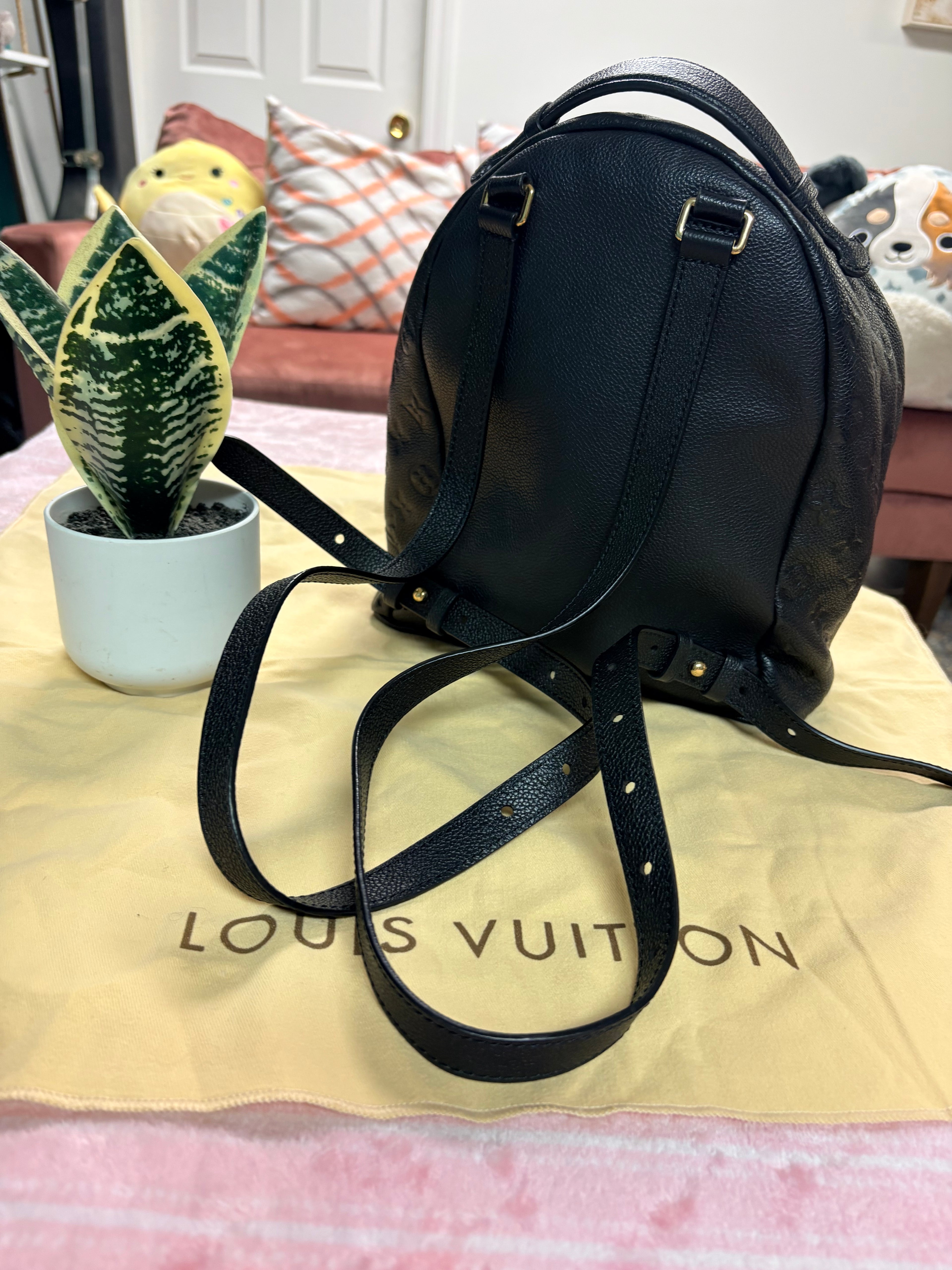 Louis Vuitton sorbonne mini Backpack Monogram Noir