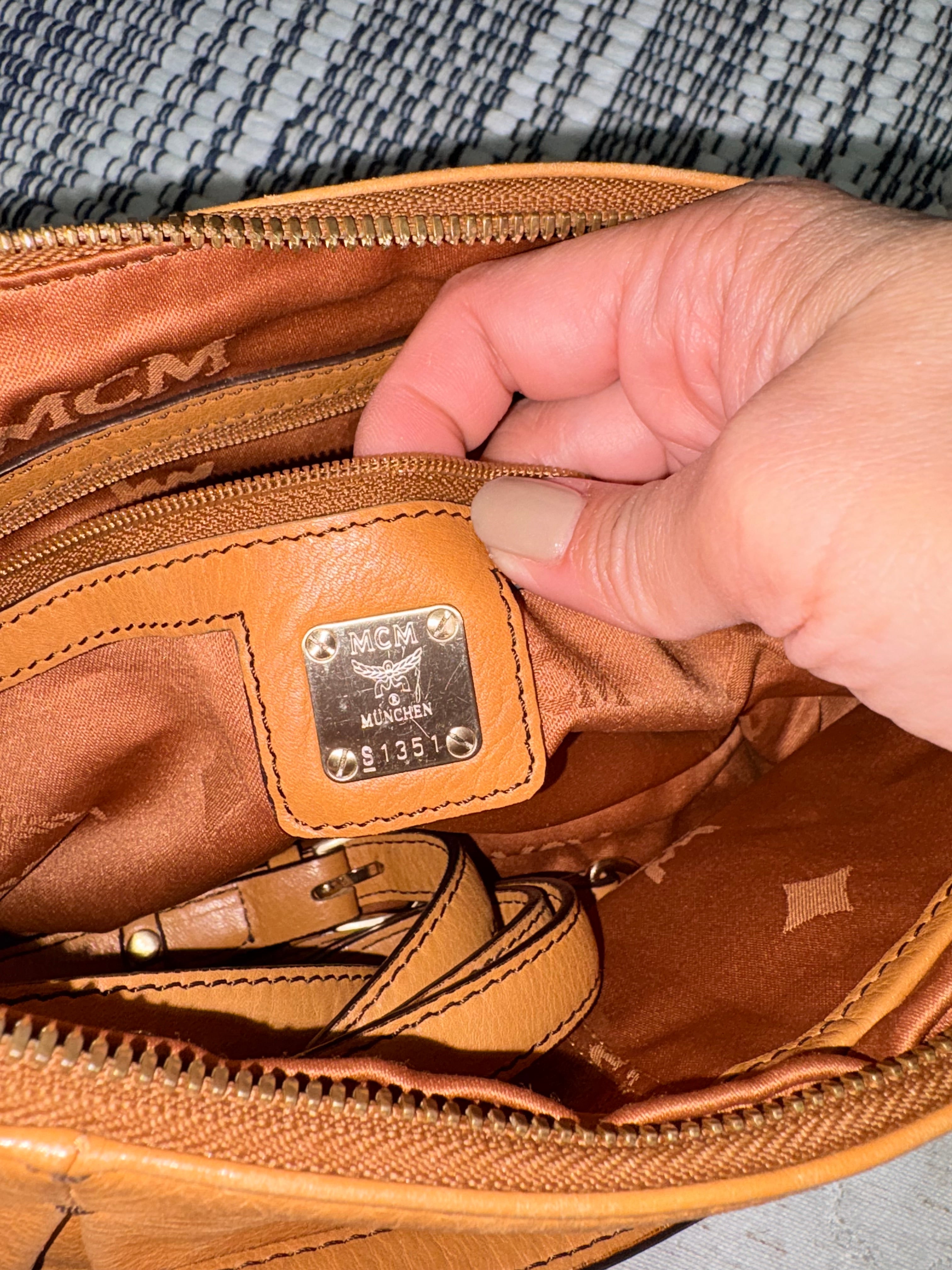 MCM Small Shoulder Bag with Strap