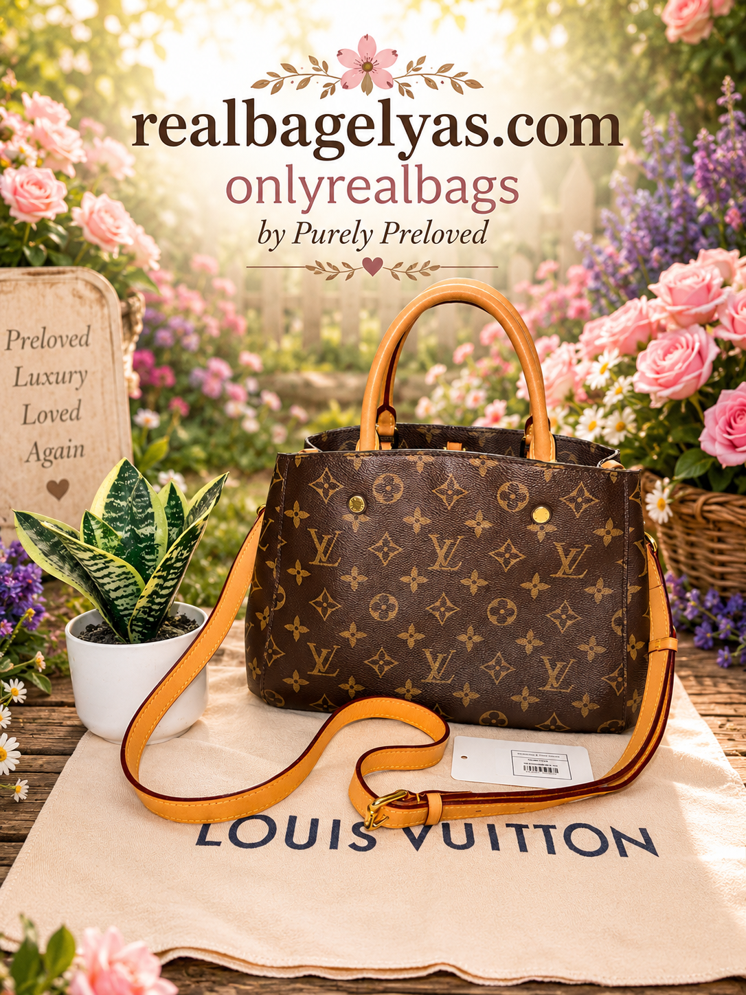 Louis Vuitton Monogram Montaigne PM