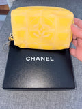 Chanel Yellow Coin Purse