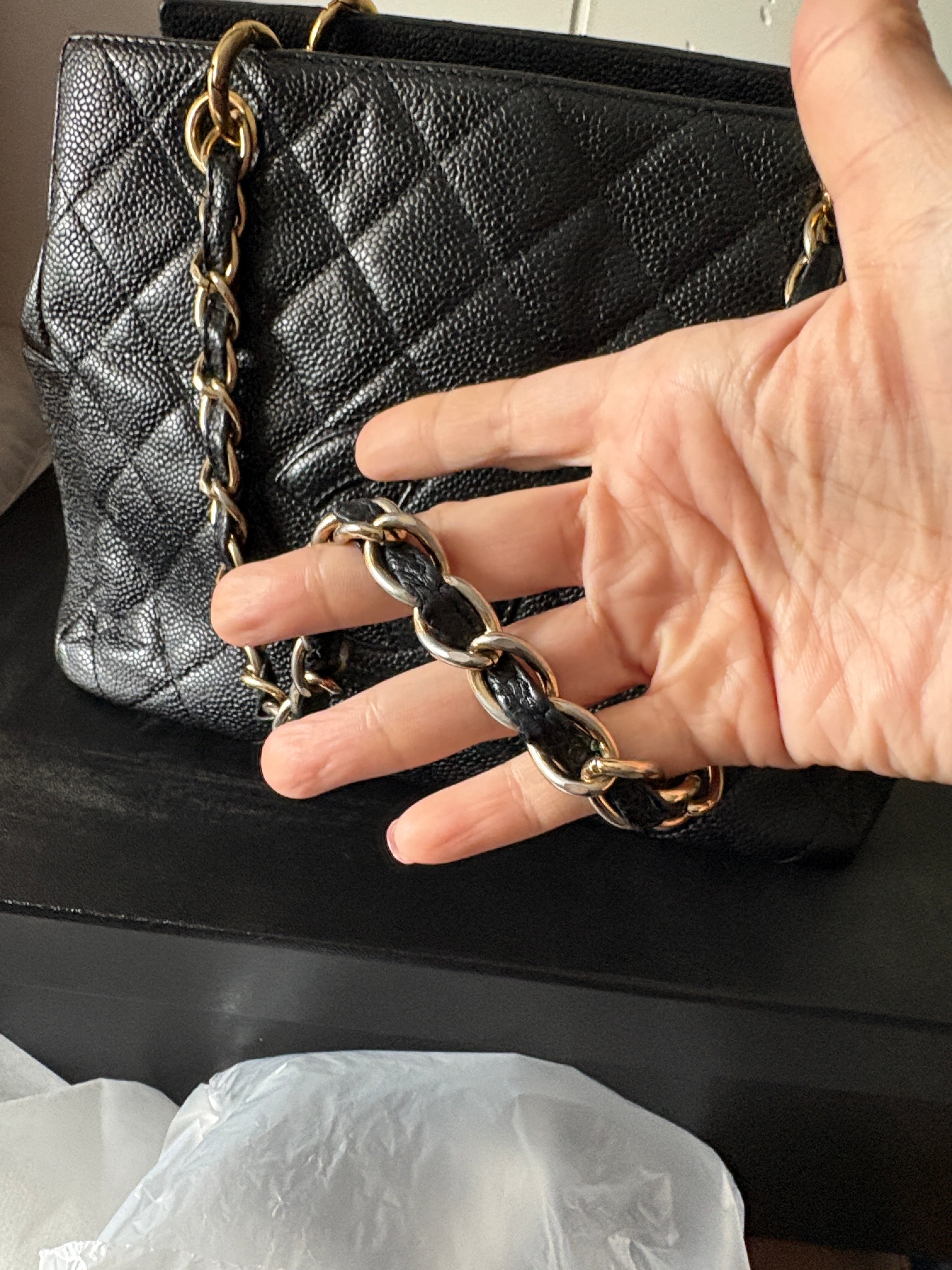 Chanel Caviar PST size Vintage