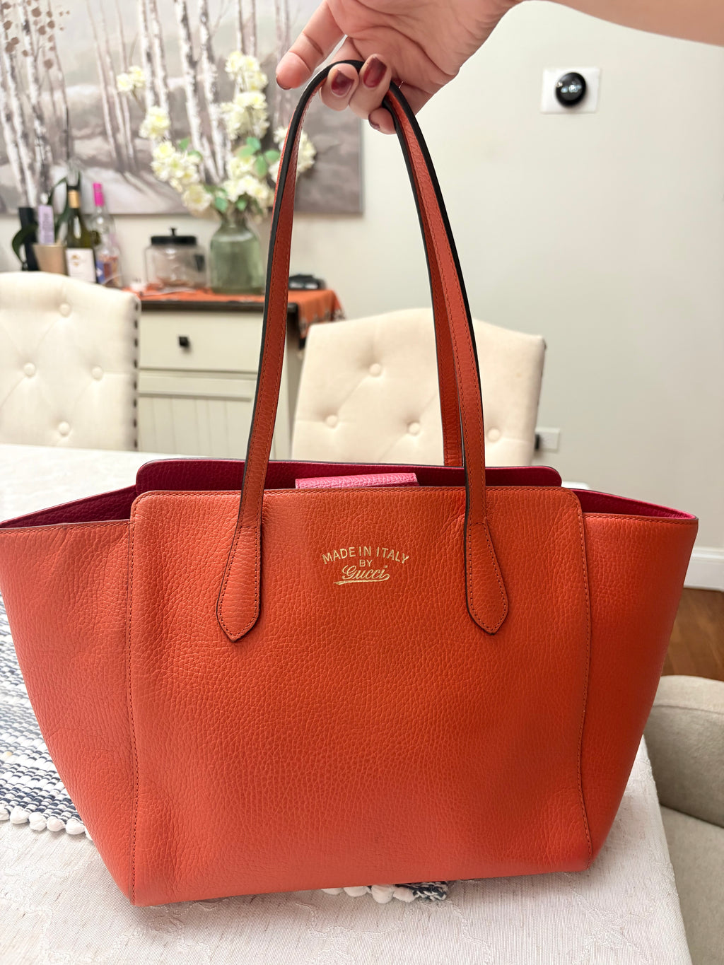 Gucci Leather Tote