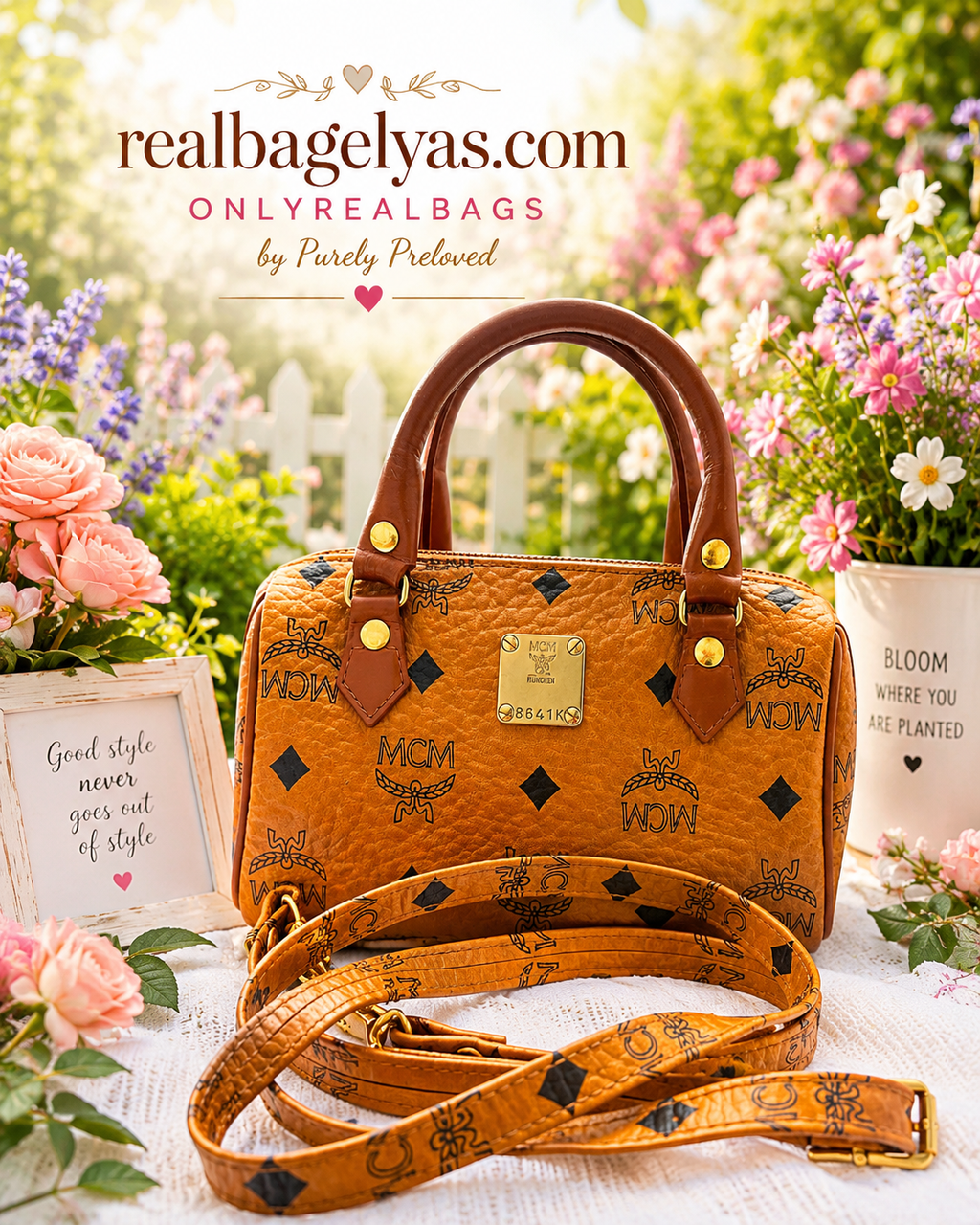 MCM Micro Speedy Bag