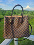 Authentic Louis Vuitton Ebene Tote Bag with Crossover/Shoulder bag Sling