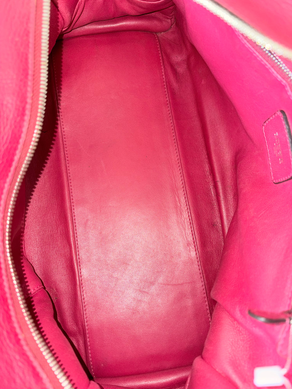 Loewe Leather Tote Bag in Red
