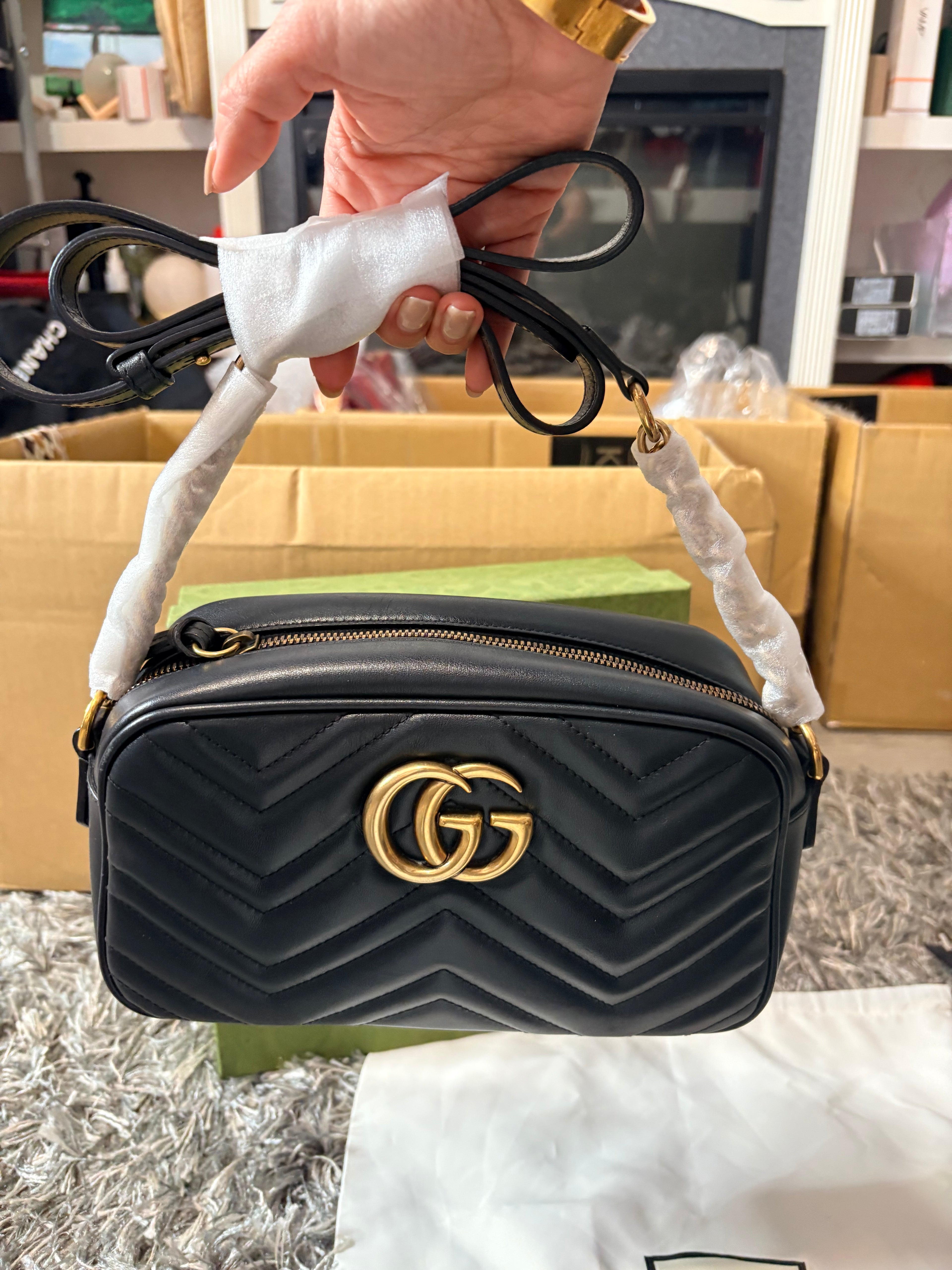 Brand New with Tags Gucci Marmont Camera Bag
