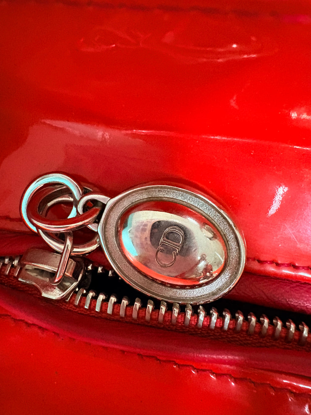Lady Dior RED Patent