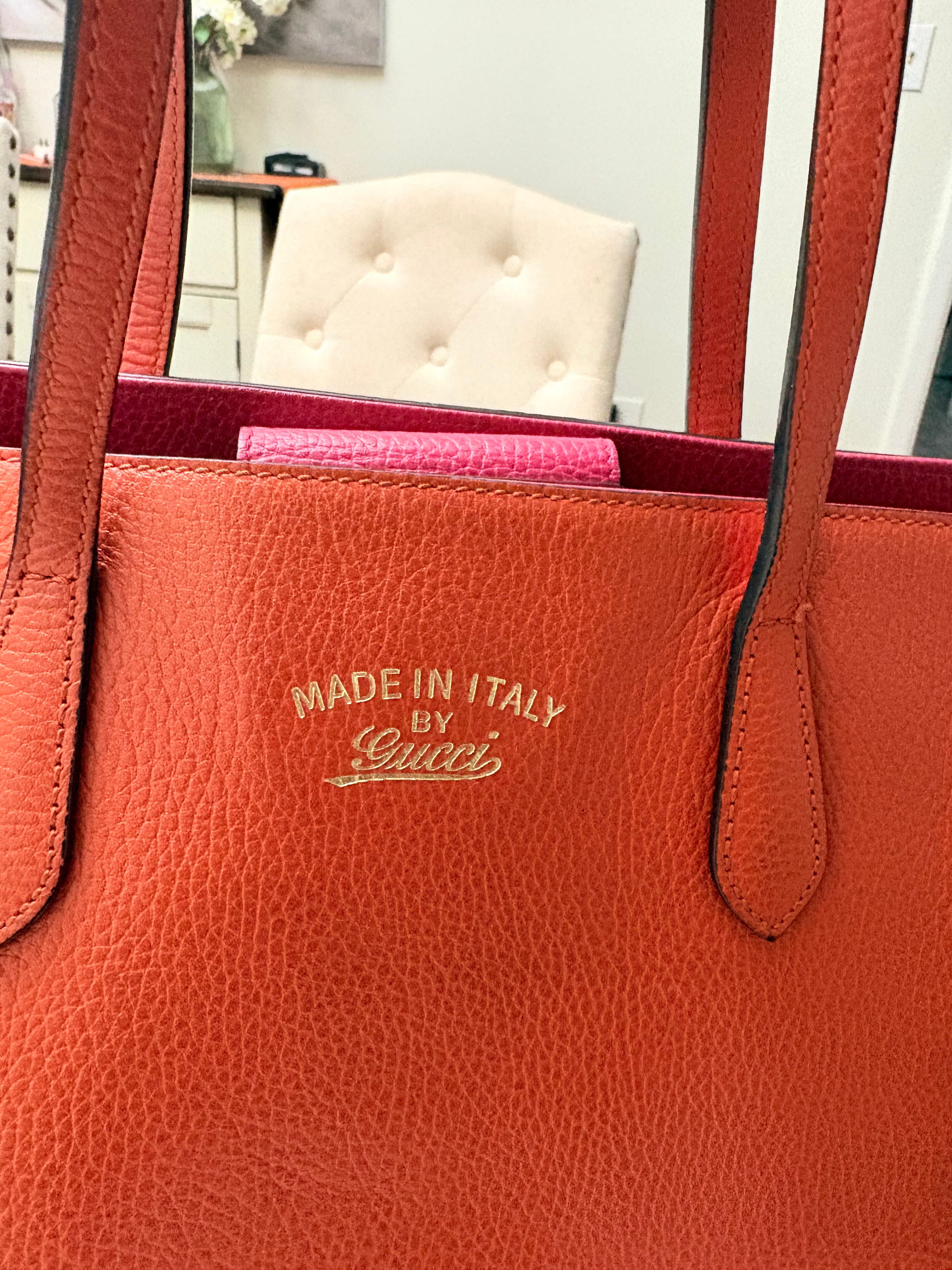 Gucci Leather Tote