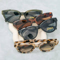 Assorted Twelve Piece Uv400 Tortoise Sunglasses Set: ASSORTED