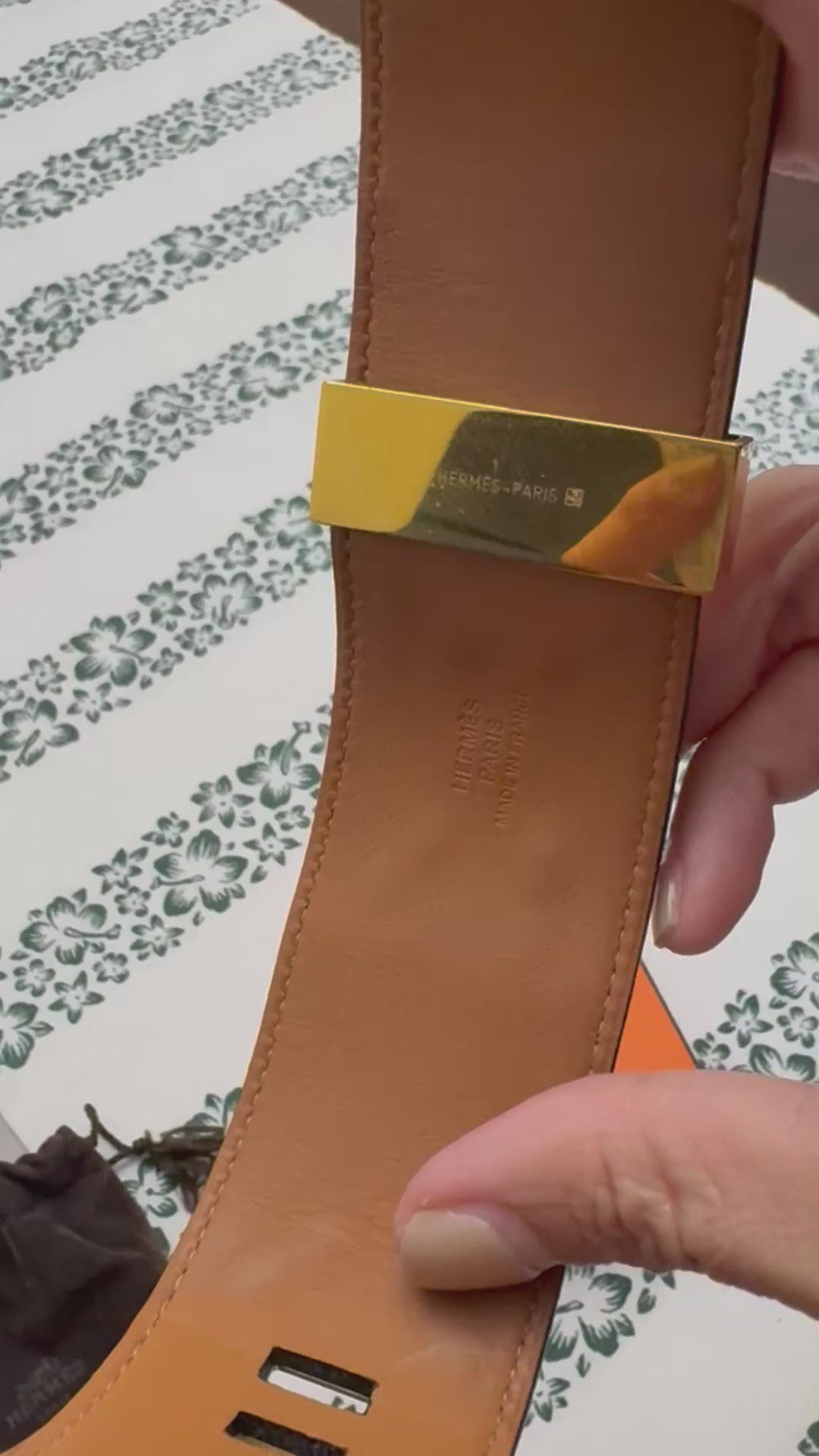 Authentic Hermès Collier de Chien (CDC) Bracelet Black Leather Gold Hardware | Pre-Loved Hermès Jewelry